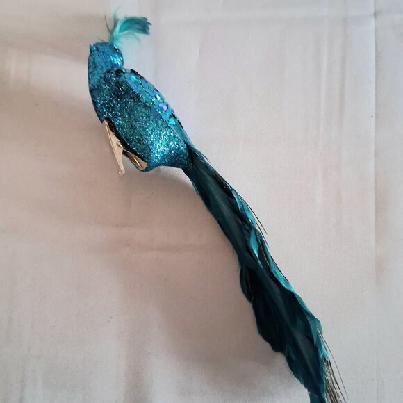 Lot of 6 Peacock Themed Decorations Ornaments - Picture 5 of 10